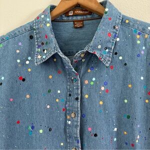 SOLD (DP) VINTAGE Denim shirt